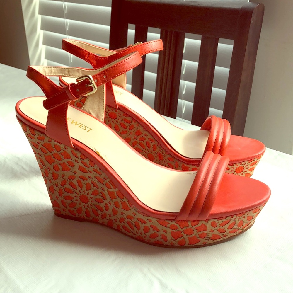 Nine West wedge sandals